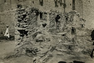 埃及阿斯旺圣西缅修道院教堂遗址，摄影师：Ugo Monneret de Villard 作者 乌戈·莫内雷·德·维拉德