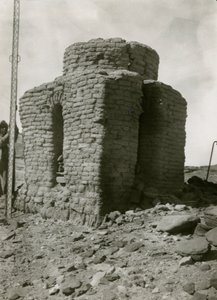 埃及 Qasr Ibrim 北部墓地的坟墓，摄影师：Ugo Monneret de Villard