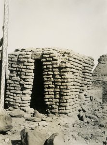 埃及 Qasr Ibrim 北部墓地的坟墓，摄影师：Ugo Monneret de Villard 作者 乌戈·莫内雷·德·维拉德
