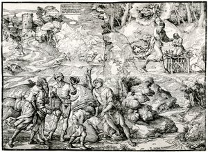 亚伯拉罕牺牲（Abrahams Sacrifice），1516年至1518年，1937年 作者 乌戈达卡尔皮