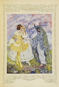 随后，仙子坎迪德出现在他们眼前，插图选自《Contes du Temps Jadis》，或《Tales from Times Past》，第 118 页。