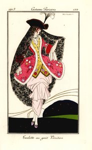 威尼斯品味时尚服装的女人 作者 翁贝托·布鲁内莱斯基