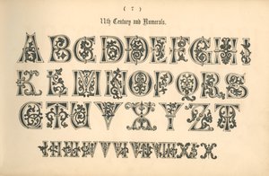 十一世纪与数字，1862年 作者 不明