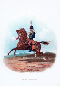轻骑兵第11装，1889年 作者 不明
