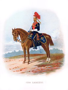 1889年第十二枪骑兵 作者 不明