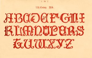 13世纪。女士，1862年 作者 不明