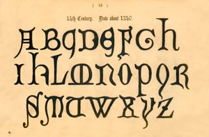 14世纪。约于1340年，1862年 作者 不明