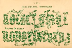 15和16世纪。观赏织带，1862年 作者 不明