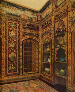 大马士革16至17世纪的旧镶板房，1913年 作者 不明