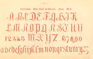 16世纪。大，小和数字。法国人女士，1862年 作者 不明
