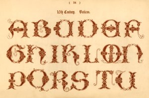 16世纪。梵蒂冈，1862年 作者 不明