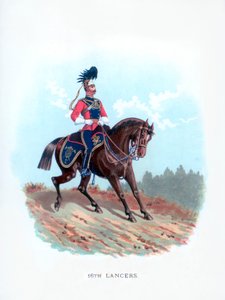 1890年第16枪骑兵 作者 不明