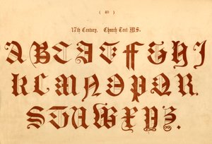 17世纪。教堂文字MS。，1862 作者 不明