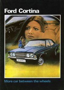 1972年福特Cortina Mk3销售手册封面。 作者 不明