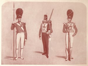 1909年的1815年第1或加纳迪纳步兵团 作者 不明