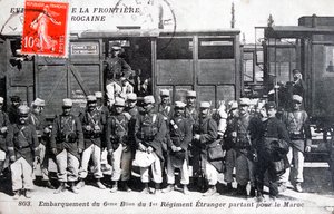 摩洛哥，法国第一军团，1911年 作者 不明