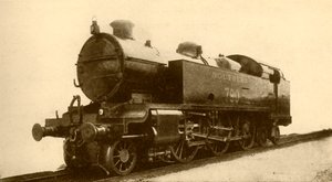 南方铁路2-6-4坦克发动机，1930年。 作者 Unbekannt