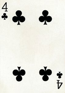 Goodall＆Son Ltd.纸牌组中的4个俱乐部，c1940 作者 不明