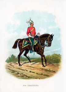 第六龙骑兵，1889年 作者 不明