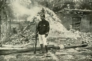 比利时前哨基地，1919年。 作者 不明