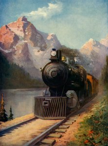 1930年，加拿大太平洋跨大陆特快列车。 作者 不明