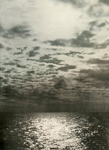海冻结之前的云效应，c1908，1909年 作者 不明