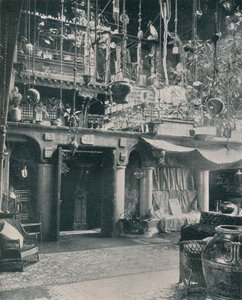 1897年，路易·蒂法尼先生工作室的一个角落 作者 不明