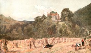 玉米田，c1840s，c1900。 作者 不明
