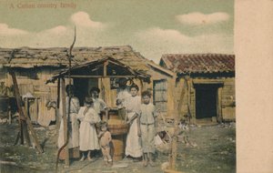 古巴乡村家庭，1908年 作者 不明