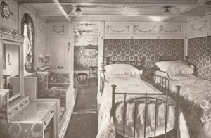 滚滚深渊中的家园。皇家邮轮号，1914年 作者 不明