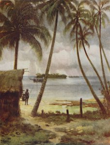 所罗门群岛的泻湖，1923年。 作者 不明