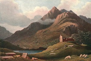 山风景-本·洛蒙德（Ben Lomond），c1900年。 作者 不明