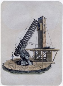 牛顿反射镜，1870年 作者 不明