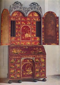 红漆柜，c1685，1936年 作者 不明
