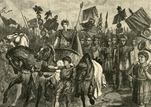 罗马胜利，1890年。 作者 不明