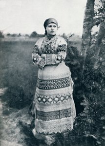 穿着服装的俄国农民，1912年 作者 不明