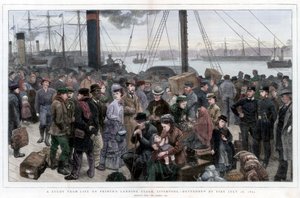 利物浦王子登陆阶段的生命研究-被大火摧毁1874年7月28日 作者 不明