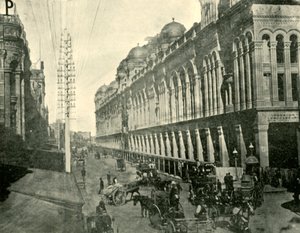 1901年，悉尼街景。 作者 不明