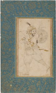 一个鞑靼士兵，16世纪。 作者 不明