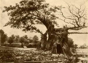 一个非常早的火车站，1930年。 作者 不明