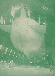 齐柏林飞艇（c1917 1919） 作者 不明