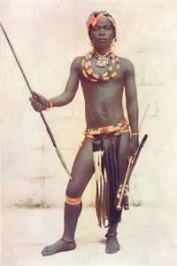 祖鲁族战士，1912年 作者 不明