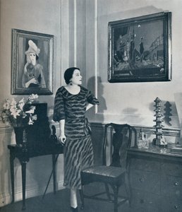 约维特夫人的房子的一角，1934年 作者 不明