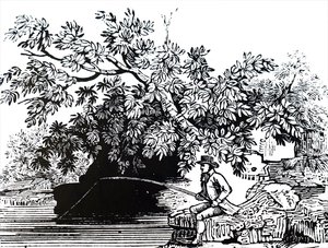 一个渔夫 作者 不明