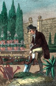 1821年用铁锹挖的园丁 作者 不明