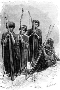 一组Antis Ashaninkas，秘鲁，1895年 作者 不明