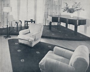由Ian Henderson＆Co.设计和制造的休息室，伦敦，1935年 作者 不明