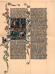 温泽尔圣经的一页，c1400，1903年 作者 不明