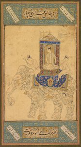 骑着复合大象的王子c。 1590。 作者 不明