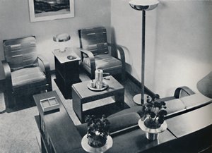 客厅的一部分，1936年 作者 不明